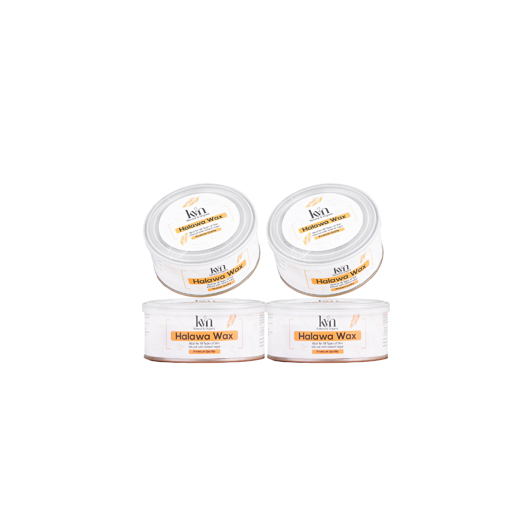 KVN Natural & Organic Halawa Wax (FREE Applicator + After Wax Moisturizing Lotion)